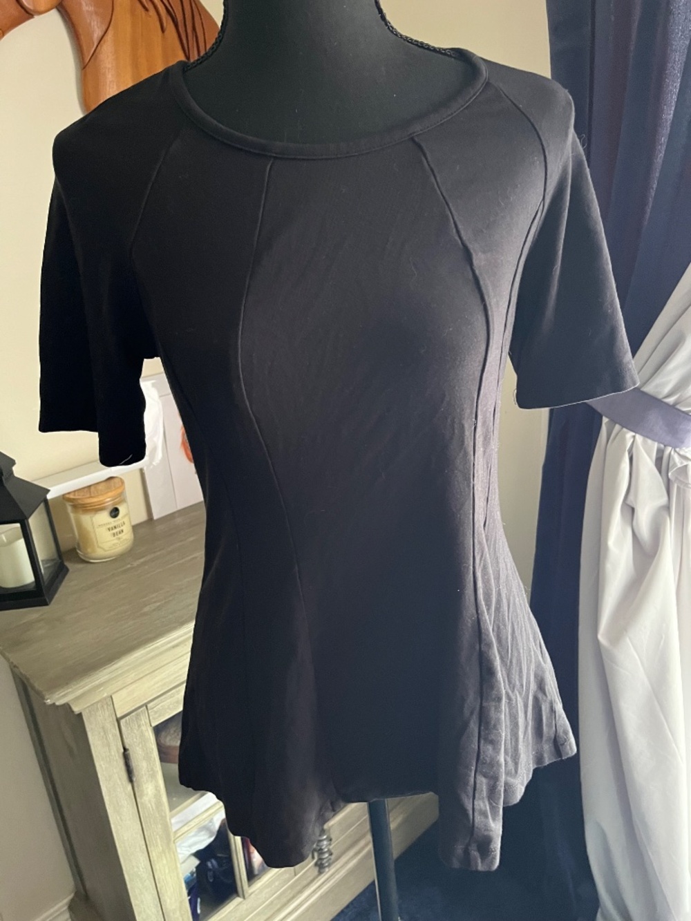 Womens Isaac Mizrahi Peplum Top!!